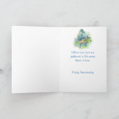 ハッピーアニバーサリークリスチャンカドリングオウム カード (内部)