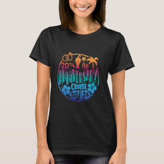 ハッピーアニバーサリークルーズ結婚ズ記念日 Tシャツ