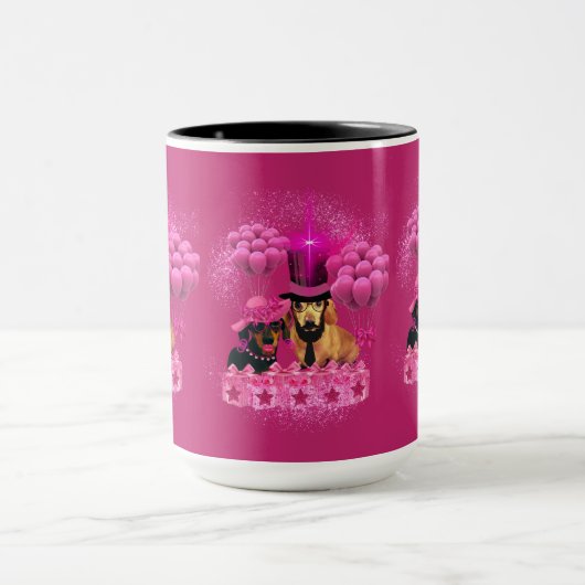 ハッピーアニバーサリーコーヒーマグ マグカップ (中央)