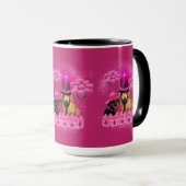 ハッピーアニバーサリーコーヒーマグ マグカップ (正面右)