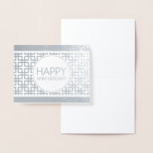 ハッピーアニバーサリーシンダーストライプ 箔カード (ディスプレー)