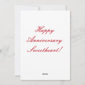 ハッピーアニバーサリースイートハート! シーズンカード (裏面)