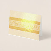 ハッピーアニバーサリーストライプズ 箔カード (正面)