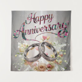 ハッピーアニバーサリータペストリー タペストリー