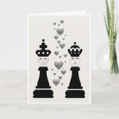 ハッピーアニバーサリーチェスピースグリーティングカード カード (正面)