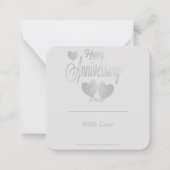 ハッピーアニバーサリーノーテカード ノートカード (裏面)