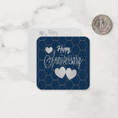 ハッピーアニバーサリーノーテカード ノートカード (正面/裏面インサイチュ)