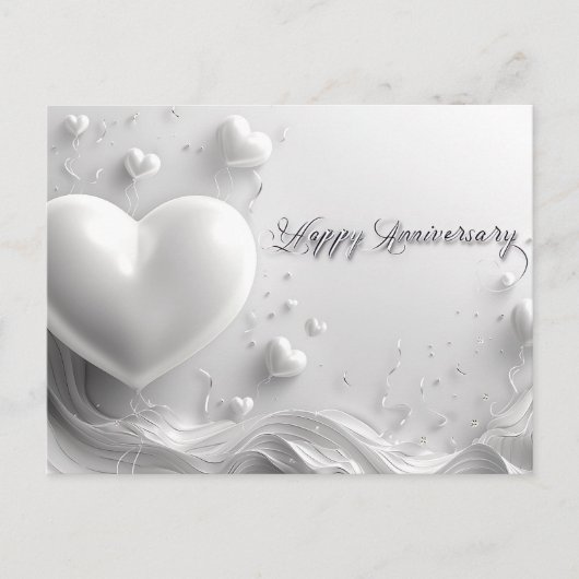 ハッピーアニバーサリーハガキ シーズンポストカード (正面)