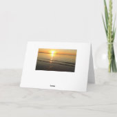 ハッピーアニバーサリーハニー海ウェーブカード カード (裏面)