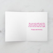 ハッピーアニバーサリーバラロットワイラーパピー カード (内部)