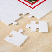 ハッピーアニバーサリーバラ写真テーマ ジグソーパズル (側面)