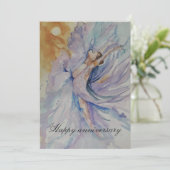 ハッピーアニバーサリーバレリーナ 招待状 (スタンド正面)