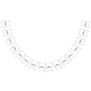 ハッピーアニバーサリーバンティンバナー バンティングフラッグ