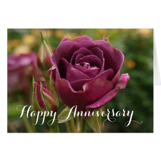 ハッピーアニバーサリーバーガンディアイスバーグバラ#1-2カード (正面横)