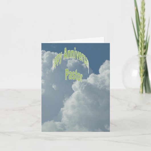 ハッピーアニバーサリーパストット カード (正面)