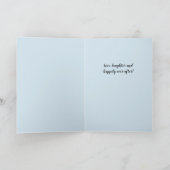 ハッピーアニバーサリーピンク&パープルハートカード カード (内部)