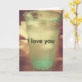 ハッピーアニバーサリーフェイスカード カード (黄色い花)