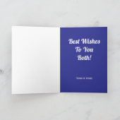 ハッピーアニバーサリーブルージーンズ&セーター カード (内部)