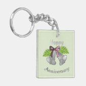 ハッピーアニバーサリーベル： キーホルダー (正面左)