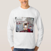 ハッピーアニバーサリーメンズティアルパカ Tシャツ (正面)