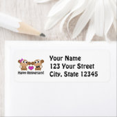 ハッピーアニバーサリーモンキー ラベル (インサイチュ)