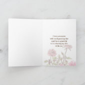 ハッピーアニバーサリーラブワイドメザードレッドローズ カード (内部)