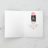 ハッピーアニバーサリーロマンチックなフラミンゴ シーズンカード (内部)