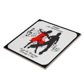 ハッピーアニバーサリー保オン踊り タイル (側面)