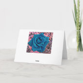 ハッピーアニバーサリー恋人、ヴィンテージカップルのカード カード (裏面)