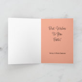 ハッピーアニバーサリー最高のズ社交ダンス・ダンサー カード (内部)