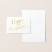 ハッピーアニバーサリー特別イベントカスタム挨拶 箔カード (ディスプレー)