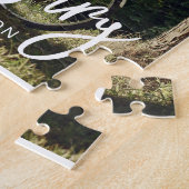 ハッピーアニバーサリー結婚ズ・フォトカスタムー ジグソーパズル (側面)