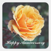 ハッピーアニバーサリー顔バラ#3シール スクエアシール (正面)