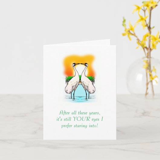 ハッピーアニバーサリー/「まだ目が見たい カード (黄色い花)