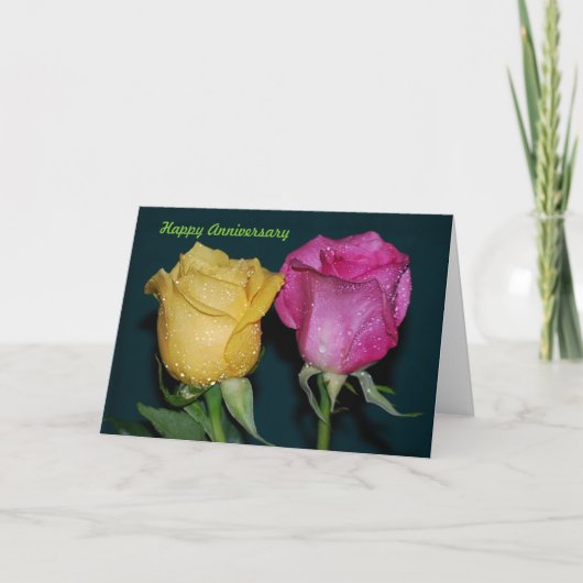 ハッピーアニバーサリー カード (正面)