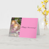 ハッピーアニバーサリー カード (黄色い花)
