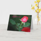 ハッピーアニバーサリー カード (黄色い花)