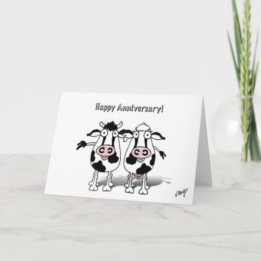 ハッピーアニバーサリー！ カード (正面)