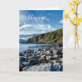 ハッピーアニバーサリー カード (黄色い花)