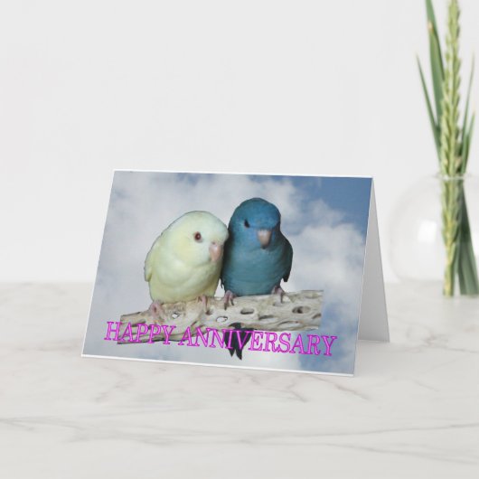 ハッピーアニバーサリー カード (正面)