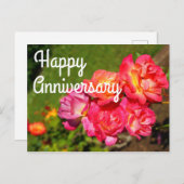 ハッピーアニバーサリー ジョセフ's コート ローズ #1 ポストカード (正面/裏面)