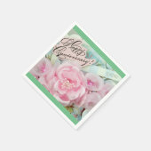 ハッピーアニバーサリー スタンダードカクテルナプキン (角)