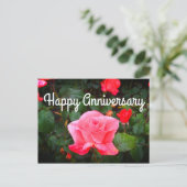 ハッピーアニバーサリー タッチ オブ クラス ローズ #1 ポストカード (スタンド正面)