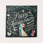 ハッピーアニバーサリー タペストリー (正面)