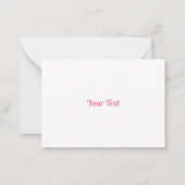 ハッピーアニバーサリー ノートカード (裏面)