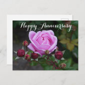 ハッピーアニバーサリー ビショップズキャッスル ローズ #1 ポストカード (正面/裏面)