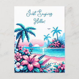 ハッピーアニバーサリー | ピクセルアートの海 ポストカード