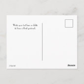 ハッピーアニバーサリー ピンクローズ コレクタブル ポストカード (裏面)