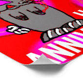 ハッピーアニバーサリー ポスター (角)