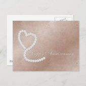 ハッピーアニバーサリー ポストカード (正面/裏面)